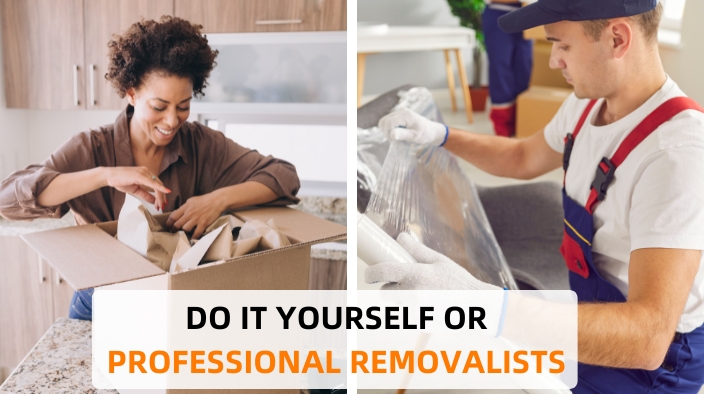 DO IT YOURSELF OR PROFESSIONAL REMOVALISTS