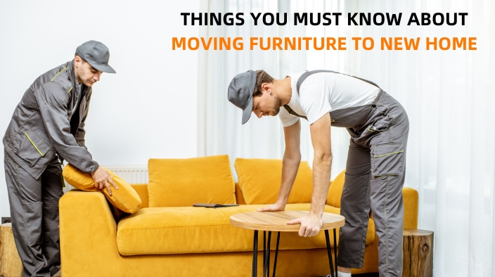 MOVING FURNITURE TO NEW HOME